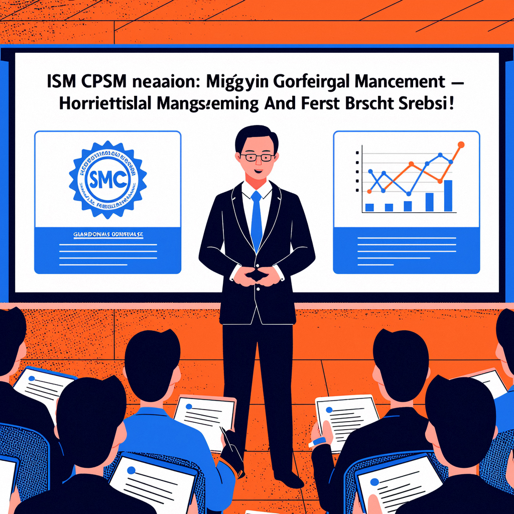 ISM CPSM Certification: Leading the Global Supply Chain Management to New Heights - The Winning Formula in the Post-Pandemic Era